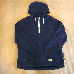 CPO Provisions Mens Size XL Navy Blue Pullover Anorak